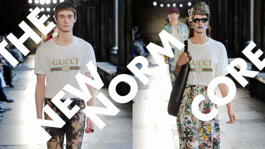 La nuova collezione normcore di Gucci sfida il concetto di conformità.