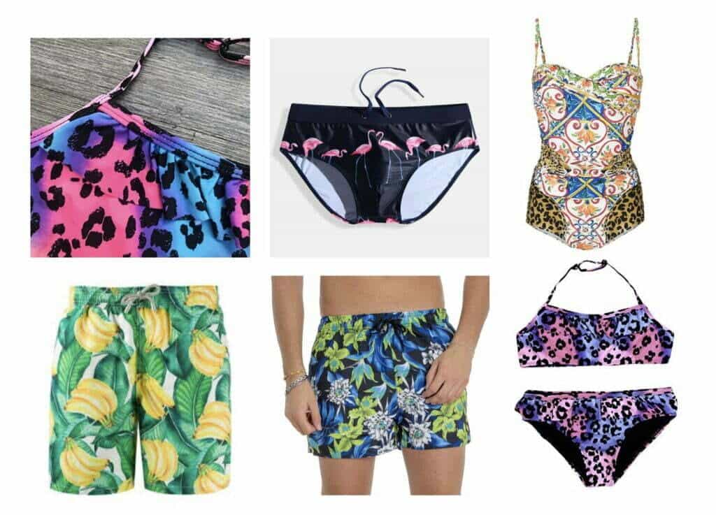 Maillots de bain.