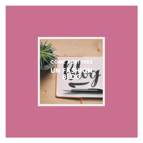 粉色笔记本，盆栽中间有 "contre un blog "字样，非常适合寻求高质量写作技巧的时尚博主。