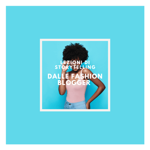 A woman in a blue shirt, dae fashion blogger.