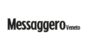 Un fondo negro con el logotipo de Messagero.