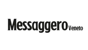 Un fondo negro con el logotipo de Messagero.