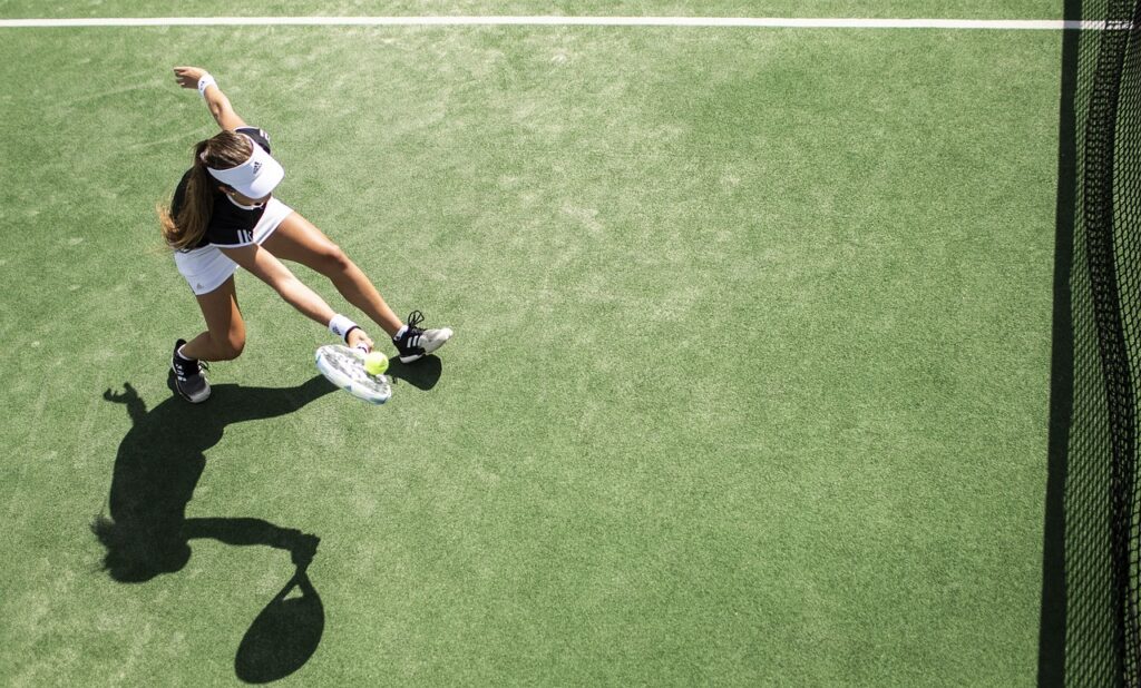 tenis, deporte, mujer