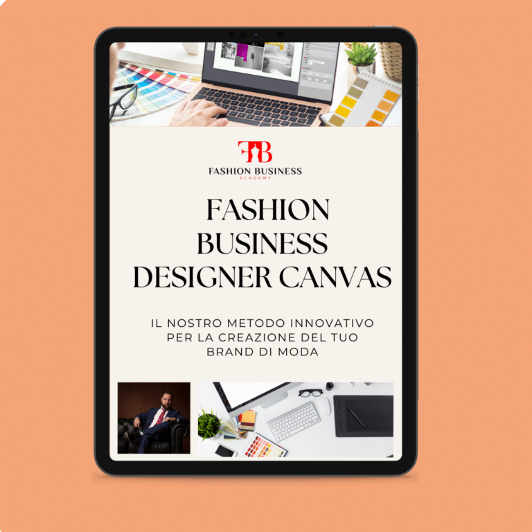 Introduzione al canvas: ti presento il fashion business designer
