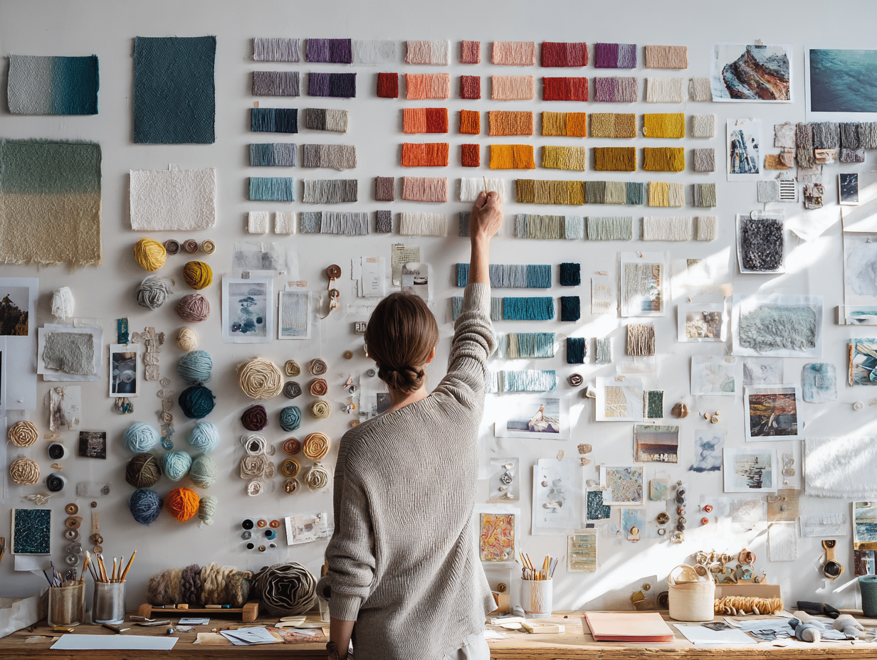 Diseño de muestras de moda