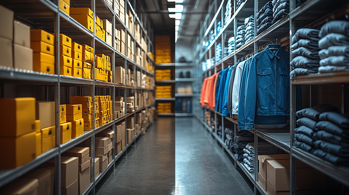 Comparison between print-on-demand production and Made in Italy ateliers